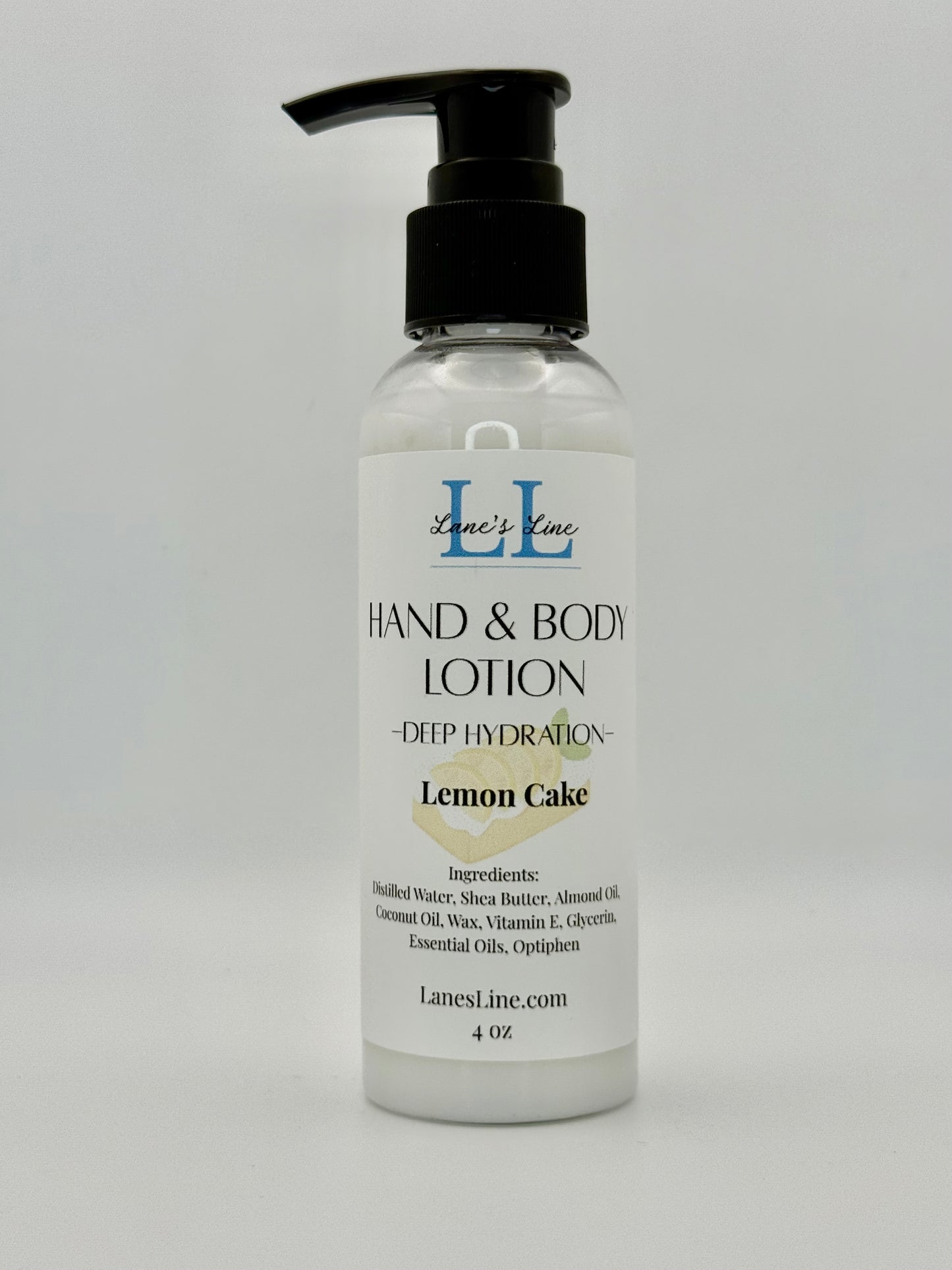 Hand & Body Lotion 4 oz - Lemon Cake