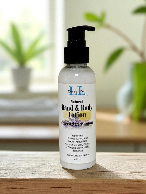 Hand & Body Lotion 4 oz - Lavender Lemon