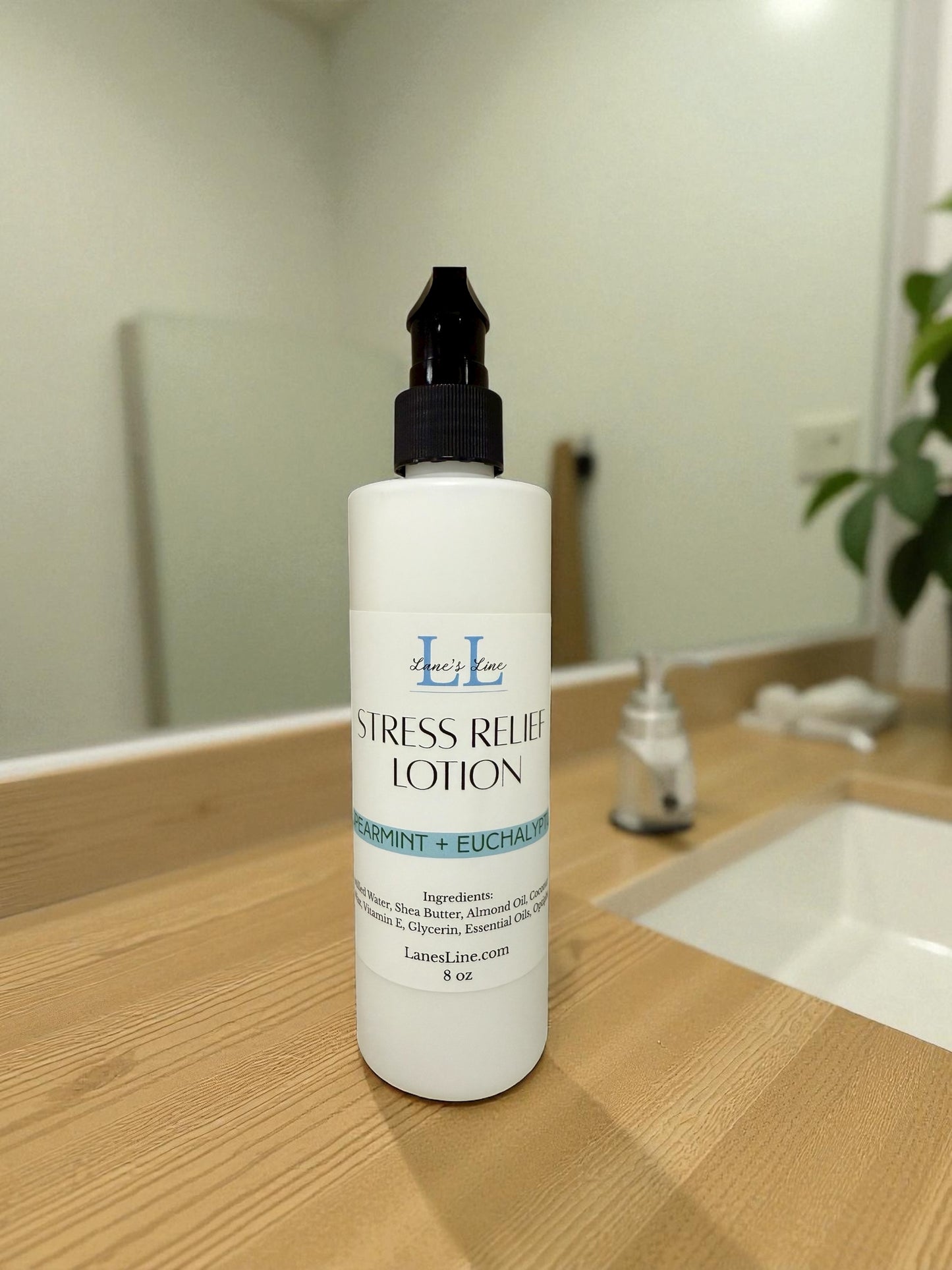 Hand & Body Lotion 8 oz - Stress Relief