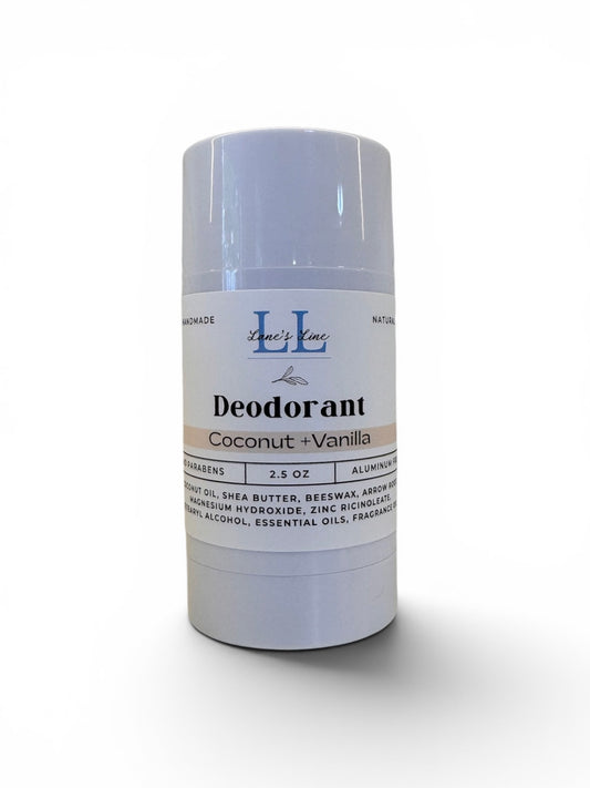 Deodorant - Coconut + Vanilla