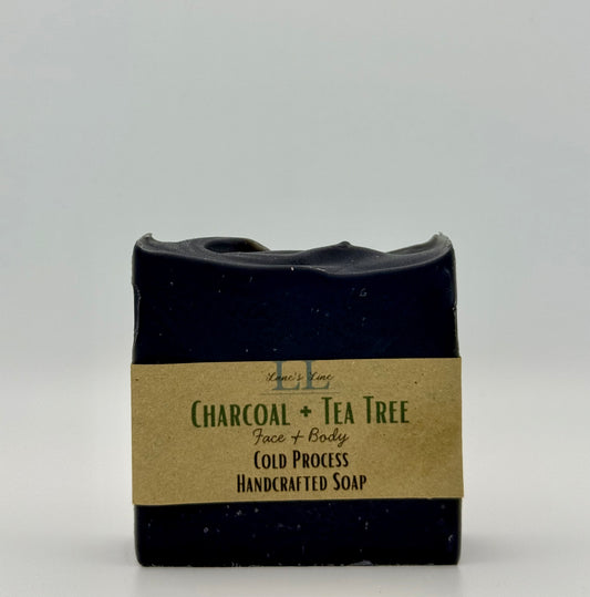 Bar Soap - Charcoal + Tea Tree