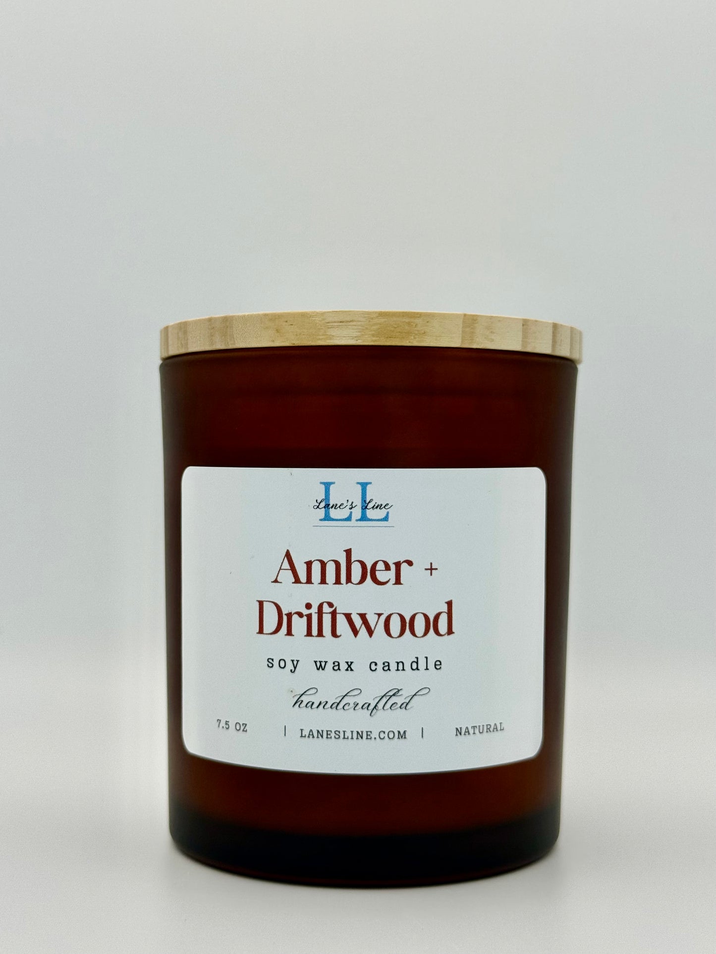 Candle - Amber + Driftwood