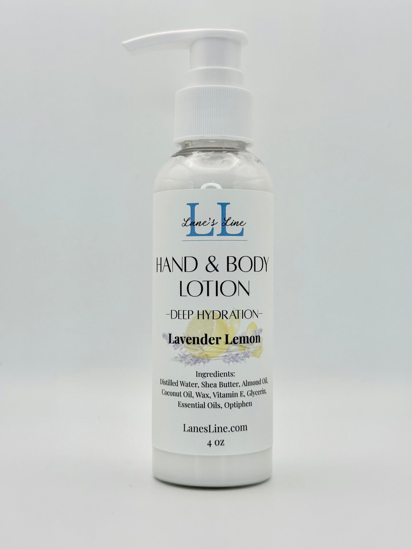 Hand & Body Lotion 4 oz - Lavender Lemon