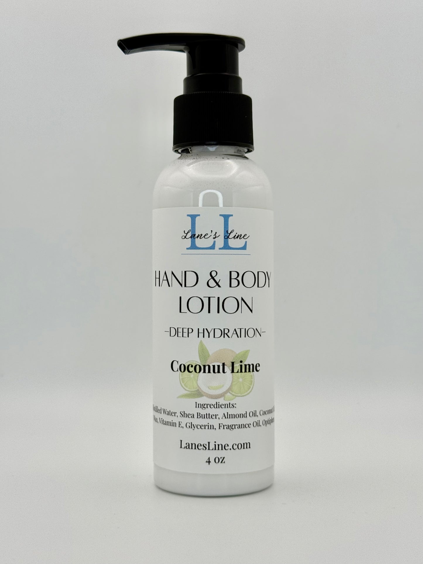 Hand & Body Lotion 4 oz - Coconut Lime