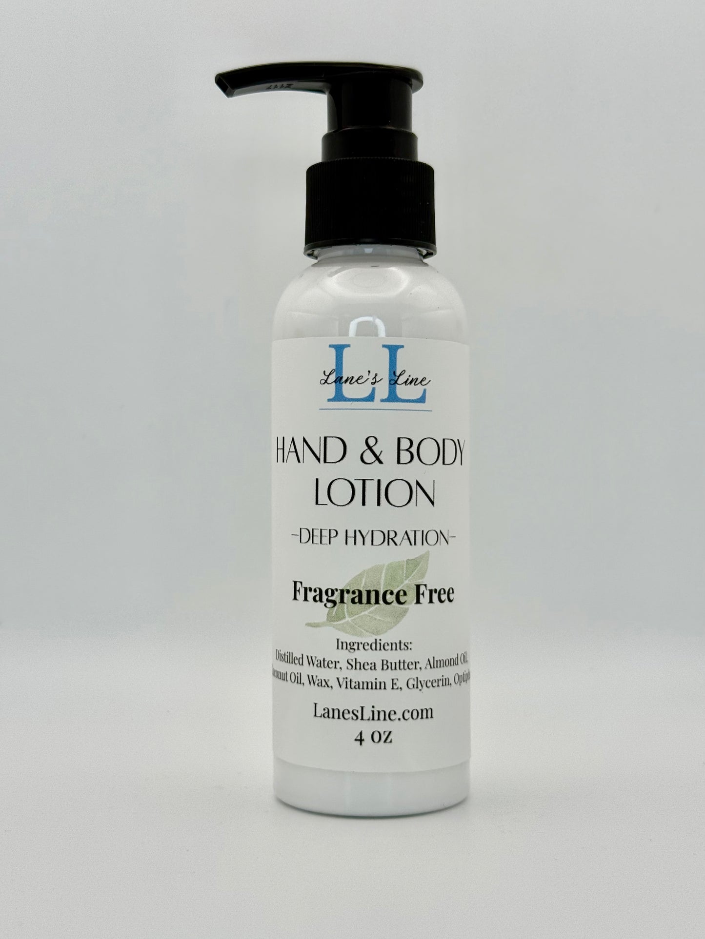 Hand & Body Lotion 4 oz - Fragrance Free
