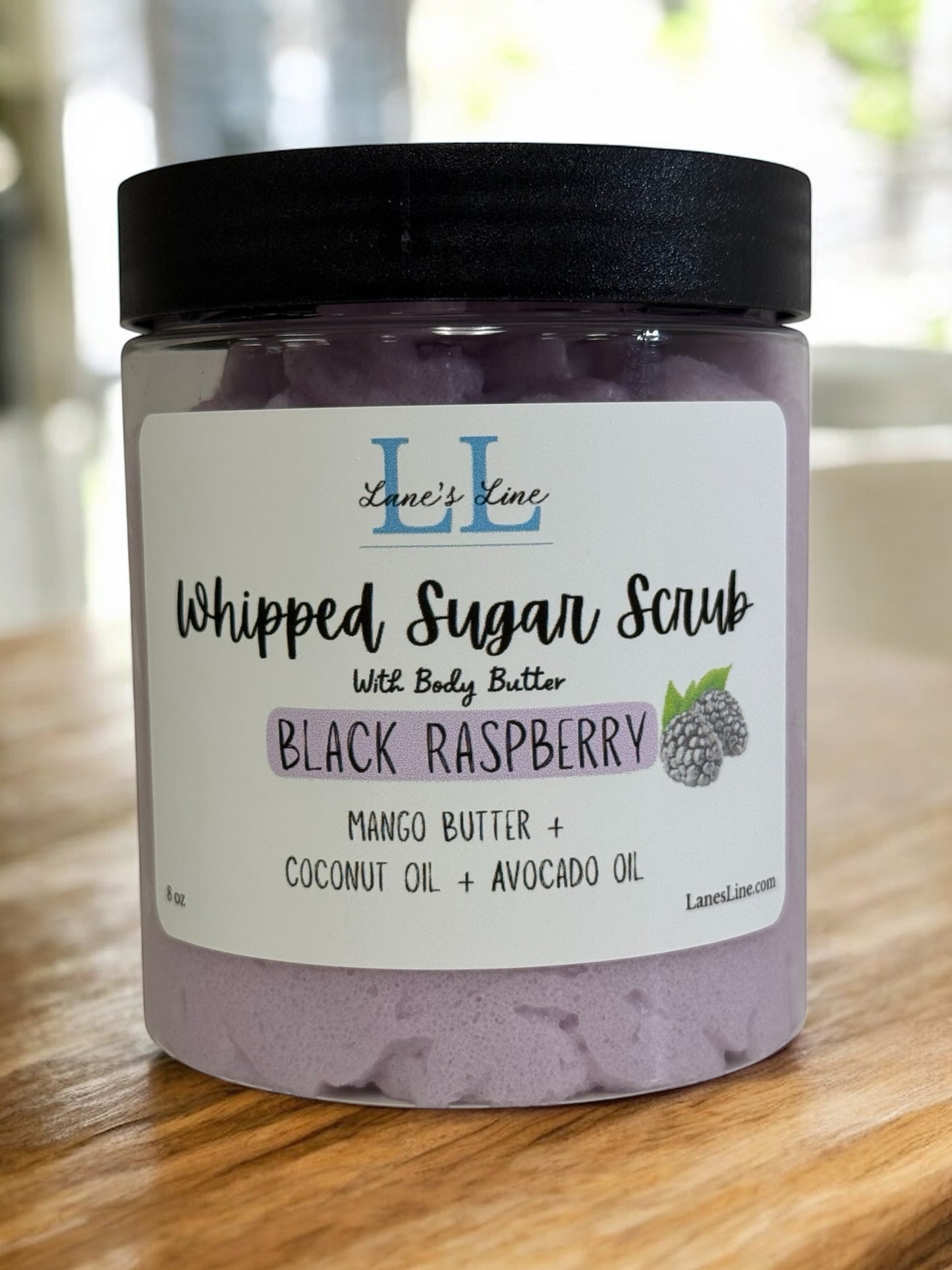 Whipped Sugar Scrub - Black Raspberry (In Store Only)