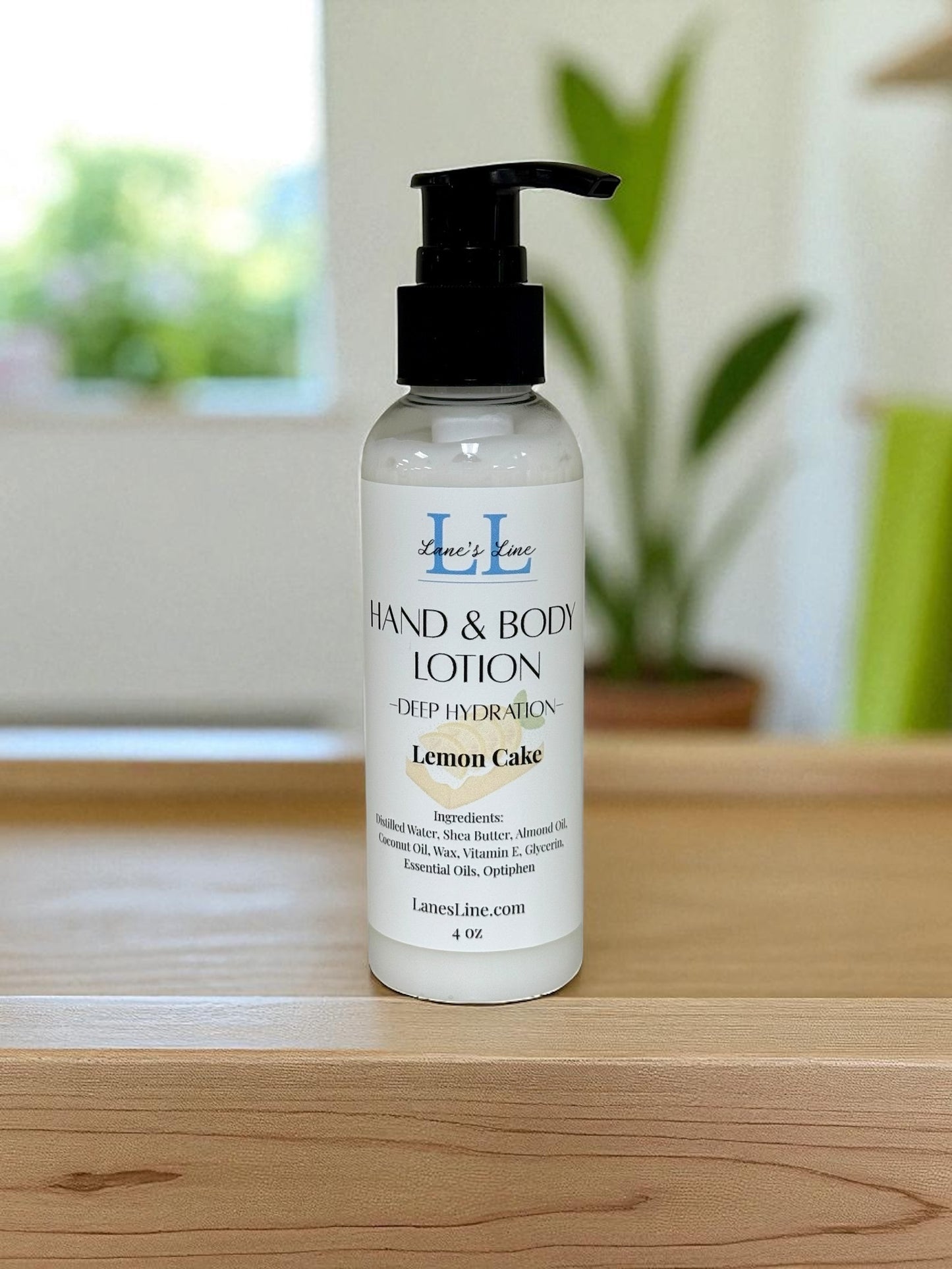 Hand & Body Lotion 4 oz - Lemon Cake