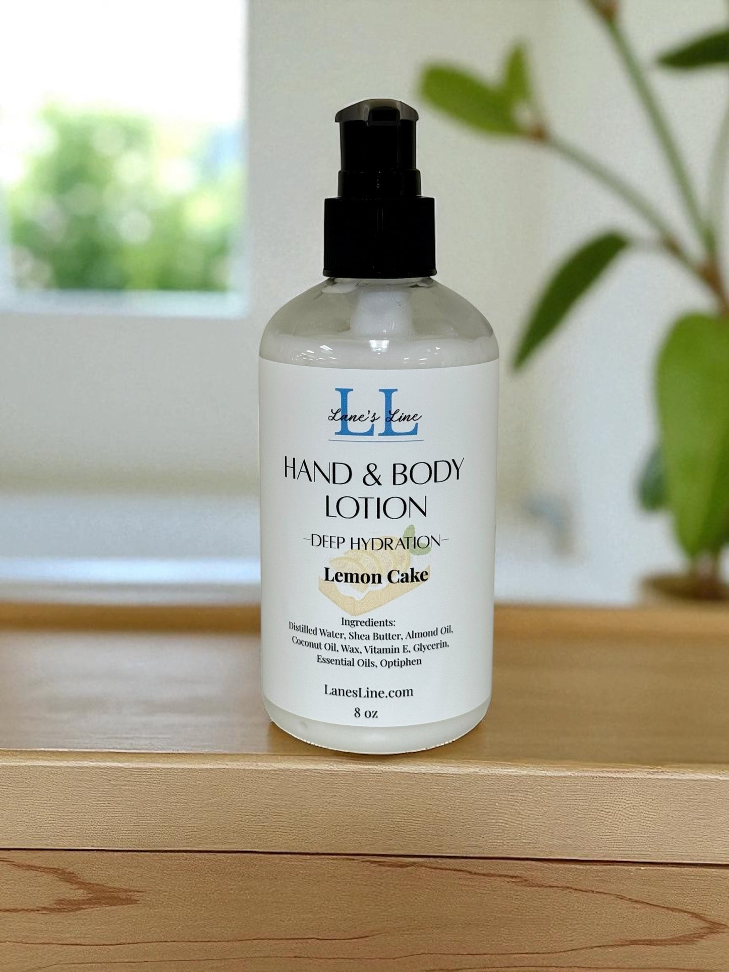 Hand & Body Lotion 8 oz - Lemon Cake