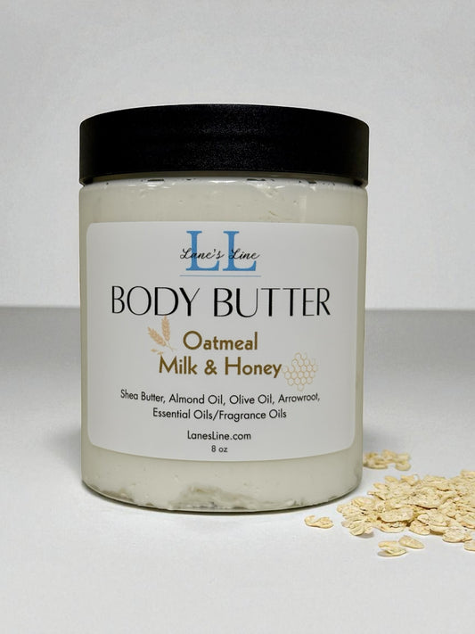 Body Butter - Oatmeal, Milk & Honey (In Store Only)