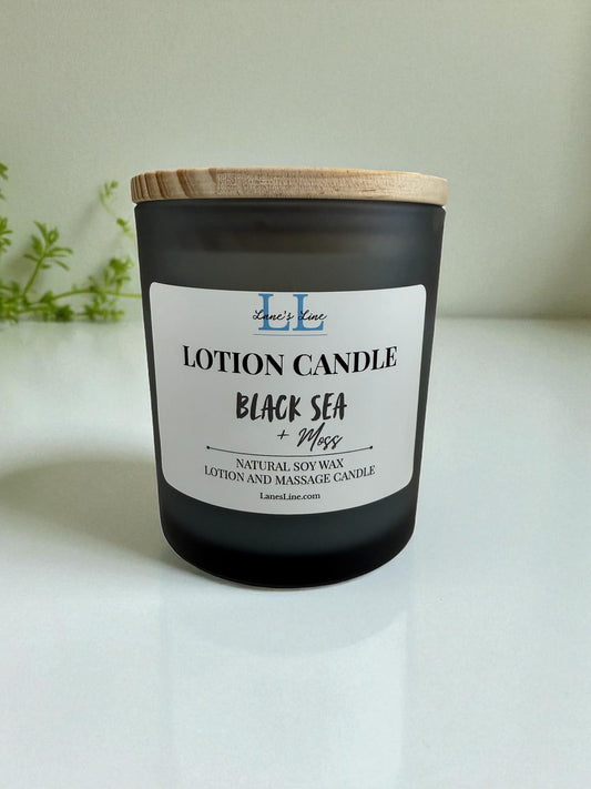 Lotion Candle - Black Sea + Moss