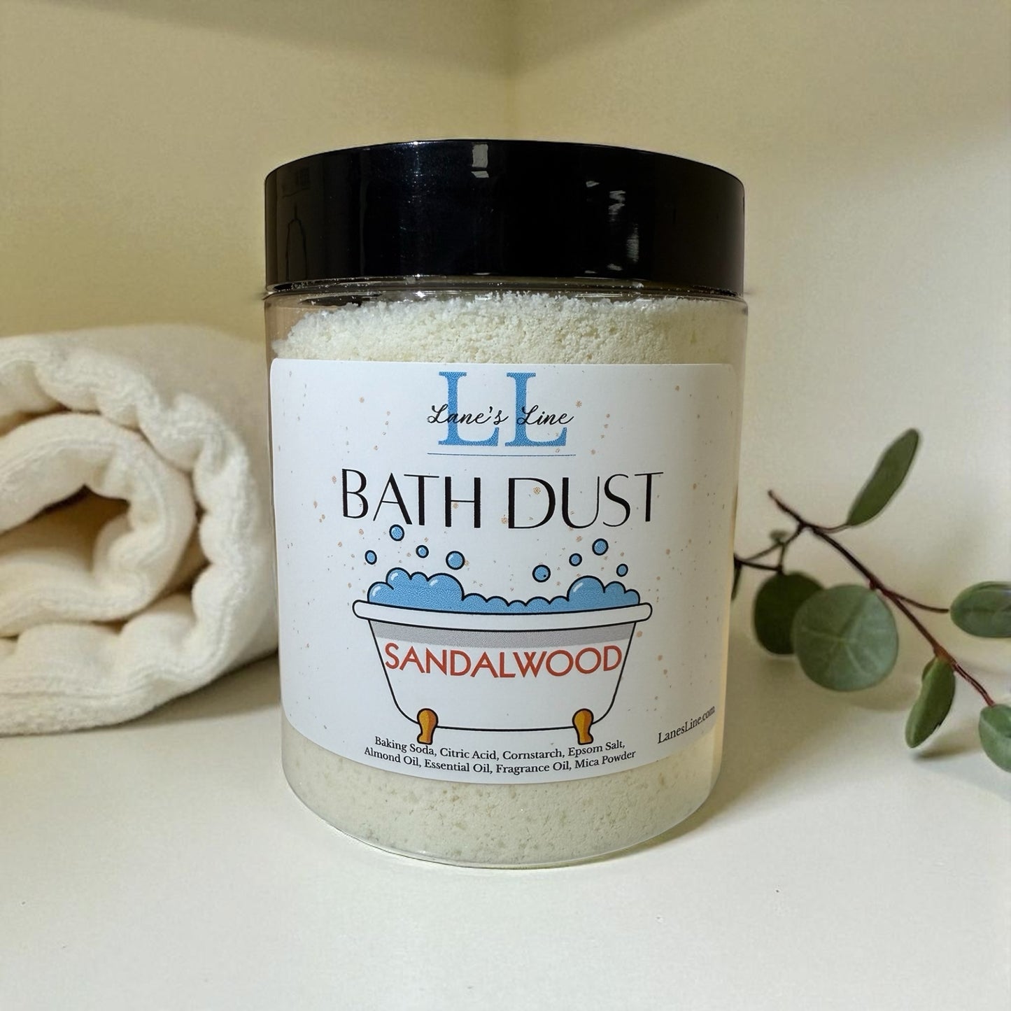 Bath Bomb Dust - Sandalwood
