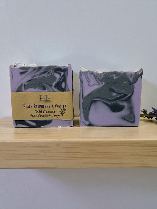 Bar Soap - Black Raspberry + Vanilla