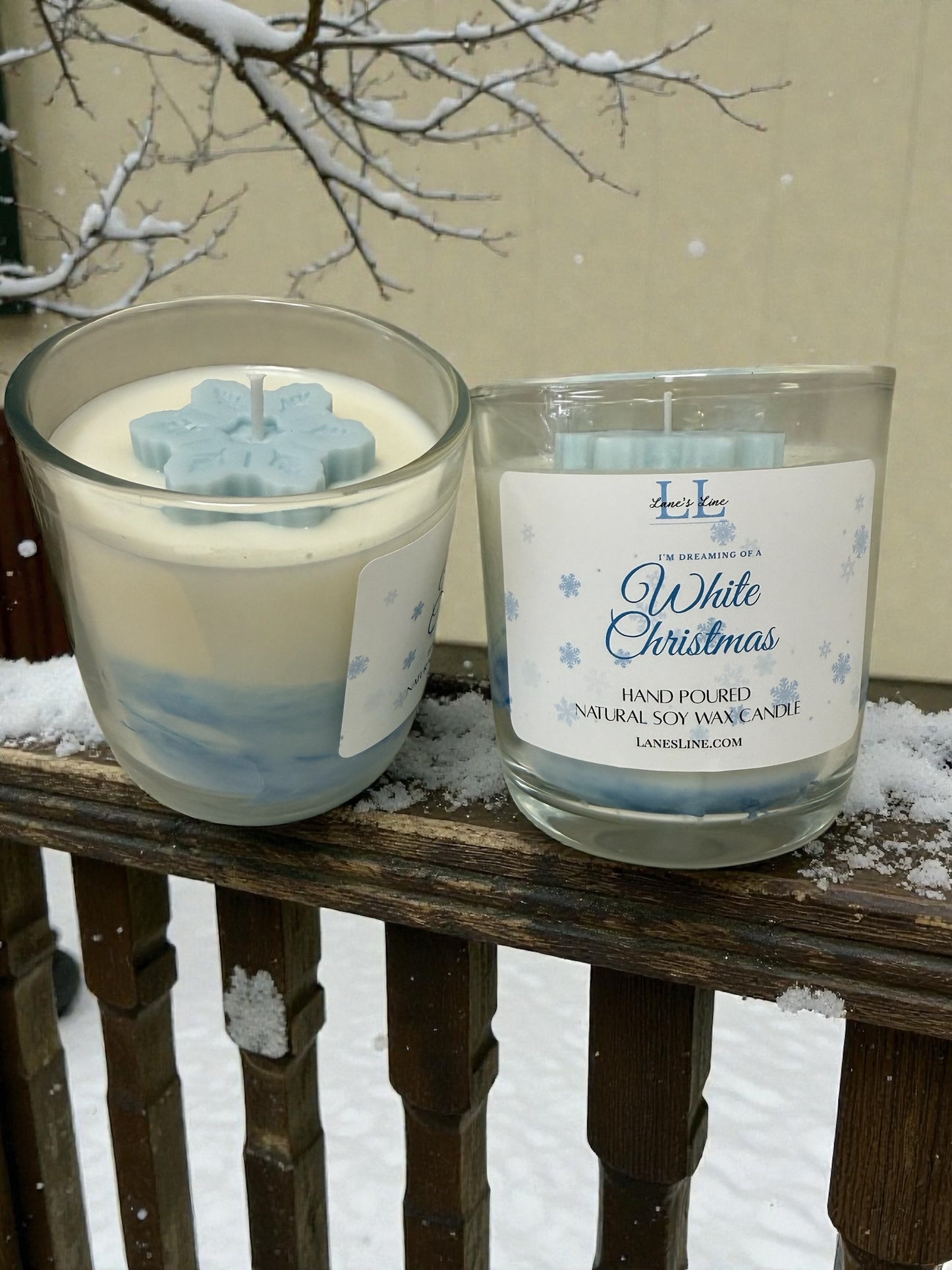 Candle - White Christmas