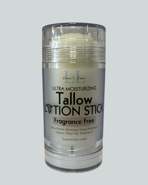 Tallow Lotion Stick - Fragrance Free